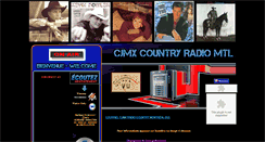 Desktop Screenshot of cjmxfmcountry.com